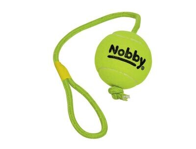Nobby Hundespielzeug Tennisball mit Wurfschlaufe Größe XL (Ø 9,0cm) Nobby Hundespielzeug Tennisball mit Wurfschlaufe Größe XL (Ø 9,0cm)