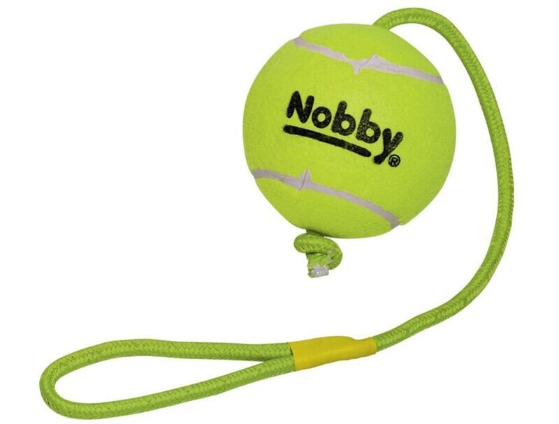 Nobby Hundespielzeug Tennisball mit Wurfschlaufe Größe XXL (Ø 12,5cm) Nobby Hundespielzeug Tennisball mit Wurfschlaufe Größe XXL (Ø 12,5cm)