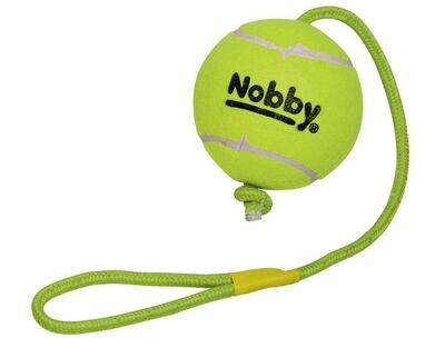 Nobby Hundespielzeug Tennisball mit Wurfschlaufe Größe XXL (Ø 12,5cm) Nobby Hundespielzeug Tennisball mit Wurfschlaufe Größe XXL (Ø 12,5cm)
