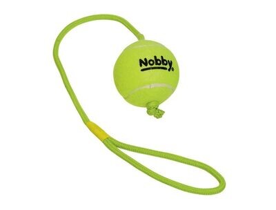 Nobby Hundespielzeug Tennisball mit Wurfschlaufe Größe L (Ø 7,0cm) Nobby Hundespielzeug Tennisball mit Wurfschlaufe Größe L (Ø 7,0cm)