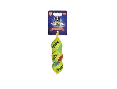 Nobby Hundespielzeug Tennisbälle mit Quietscher 3er Netz Gr. XS (Ø ca. 4,5cm) Nobby Hundespielzeug Tennisbälle mit Quietscher 3er Netz Gr. XS (Ø ca. 4,5cm)