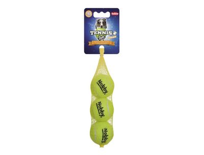 Nobby Hundespielzeug Tennisbälle gelb mit Quietscher 3er Netz Gr. S (Ø ca. 5,5cm) Nobby Hundespielzeug Tennisbälle gelb mit Quietscher 3er Netz Gr. S (Ø ca. 5,5cm)