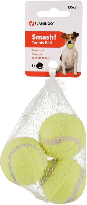 Hundespielzeug Smash Tennisbälle 3er Netz Gelb ohne Quietscher S Ø 5cm Hundespielzeug Smash Tennisbälle 3er Netz Gelb ohne Quietscher S Ø 5cm