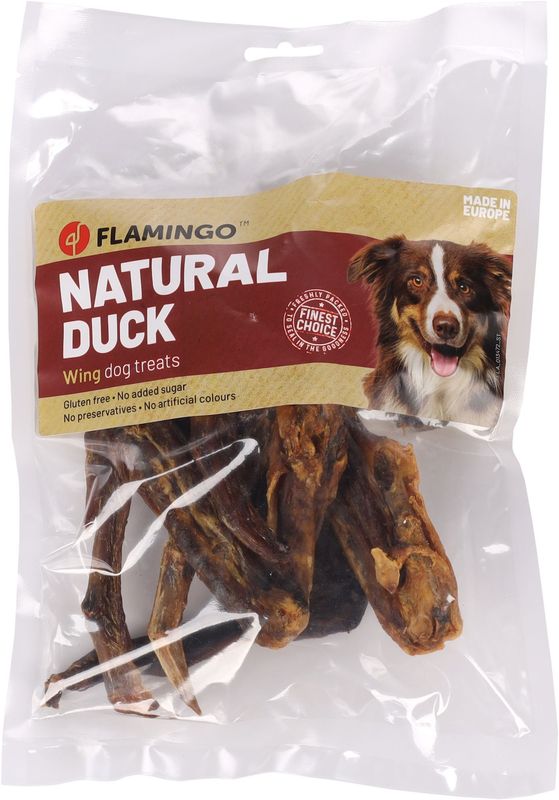 Flamingo Hundesnacks Nature Entenflügel getrocknet 200 g Flamingo Hundesnacks Nature Entenflügel getrocknet 200 g