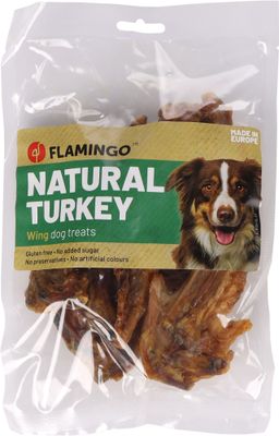 Flamingo Hundesnacks Nature Truthahnflügel getrocknet 200 g Flamingo Hundesnacks Nature Truthahnflügel getrocknet 200 g
