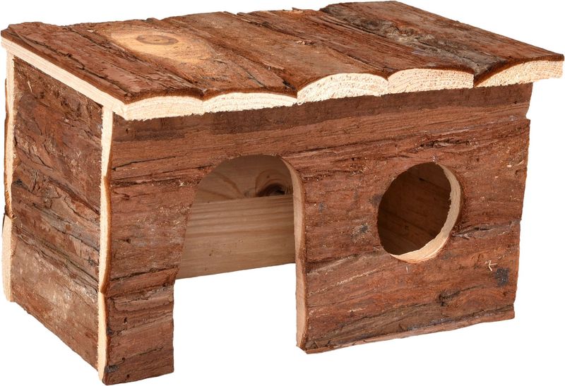 Nagetierhaus Howy Braun Holz Größe M 28x17,5x17cm Nagetierhaus Howy Braun Holz Größe M 28x17,5x17cm
