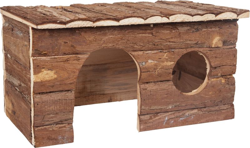 Nagetierhaus Howy Braun Holz Größe L 40x23x22cm Nagetierhaus Howy Braun Holz Größe L 40x23x22cm