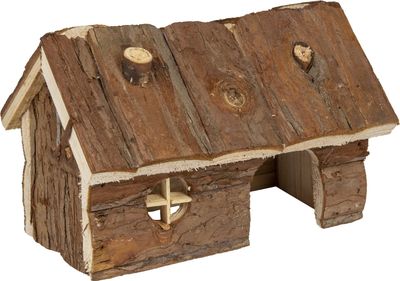 Nagerhäuschen Grity Braun aus Rindenholz Größe M 19,5x13x13cm Nagerhäuschen Grity Braun aus Rindenholz Größe M 19,5x13x13cm