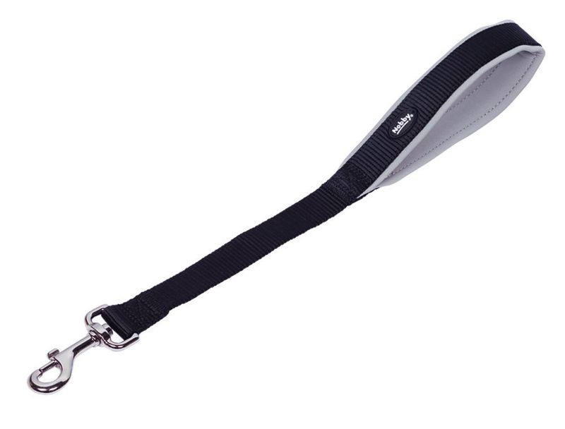 Nobby Kurzführer für Hunde Nobby Kurzführer für Hunde "Classic Preno" GRAU Größe M (L: 30cm / B:25/30mm)