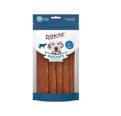 Dokas Dog Hundesnack Kauchips mit Entenbrust 175 g Dokas Dog Hundesnack Kauchips mit Entenbrust 175 g