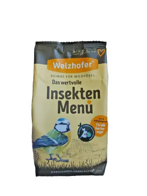 Welzhofer Wildvogelfutter Insekten Menü (Ganzjahresfutter) 1 kg Beutel Welzhofer Wildvogelfutter Insekten Menü (Ganzjahresfutter) 1 kg Beutel