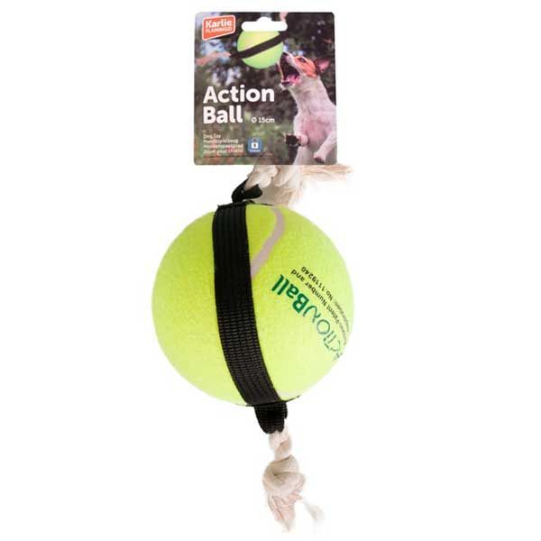 Karlie Flamingo Hundespielzeug ACTION BALL Tennisball - Ø 15 cm Apportierspiel Karlie Flamingo Hundespielzeug ACTION BALL Tennisball - Ø 15 cm Apportierspiel