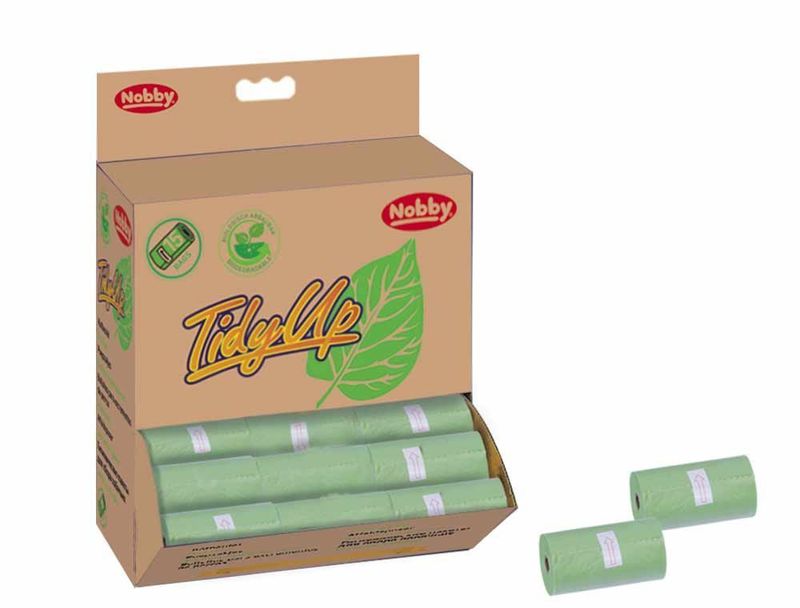 TidyUp Kotbeutel biologisch abbaubar 1 Rolle mit 15 Beuteln grün TidyUp Kotbeutel biologisch abbaubar 1 Rolle mit 15 Beuteln grün