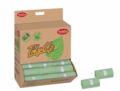 TidyUp Kotbeutel biologisch abbaubar 1 Rolle mit 15 Beuteln grün TidyUp Kotbeutel biologisch abbaubar 1 Rolle mit 15 Beuteln grün
