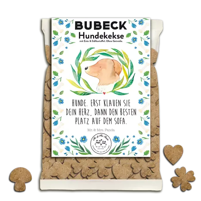 BUBECK Hundekekse Mr. & Mrs. Panda -getreidefrei- Hundeleckerli Motiv 3 BUBECK Hundekekse Mr. & Mrs. Panda -getreidefrei- Hundeleckerli Motiv 3