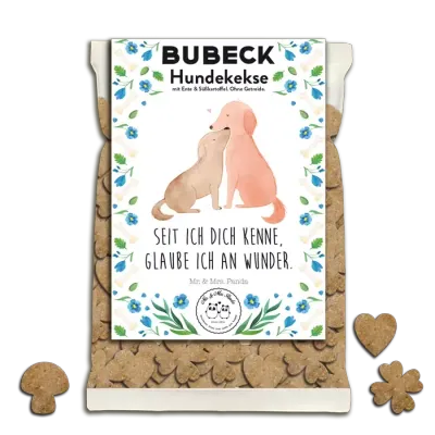 BUBECK Hundekekse Mr. & Mrs. Panda -getreidefrei- Hundeleckerli Motiv 5 BUBECK Hundekekse Mr. & Mrs. Panda -getreidefrei- Hundeleckerli Motiv 5
