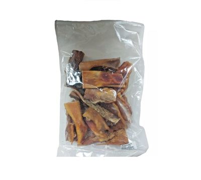Hundesnack Kausnack getrocknete Rinderkopfhaut 8-10cm 500 g Hundesnack Kausnack getrocknete Rinderkopfhaut 8-10cm 500 g