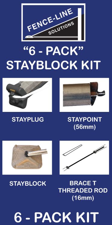 6 -Pack of Stayblock Kit