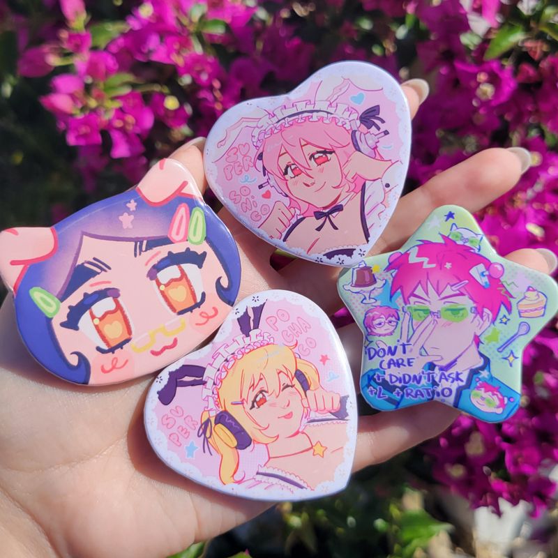 ✩ [NEW] BUTTON PINS
