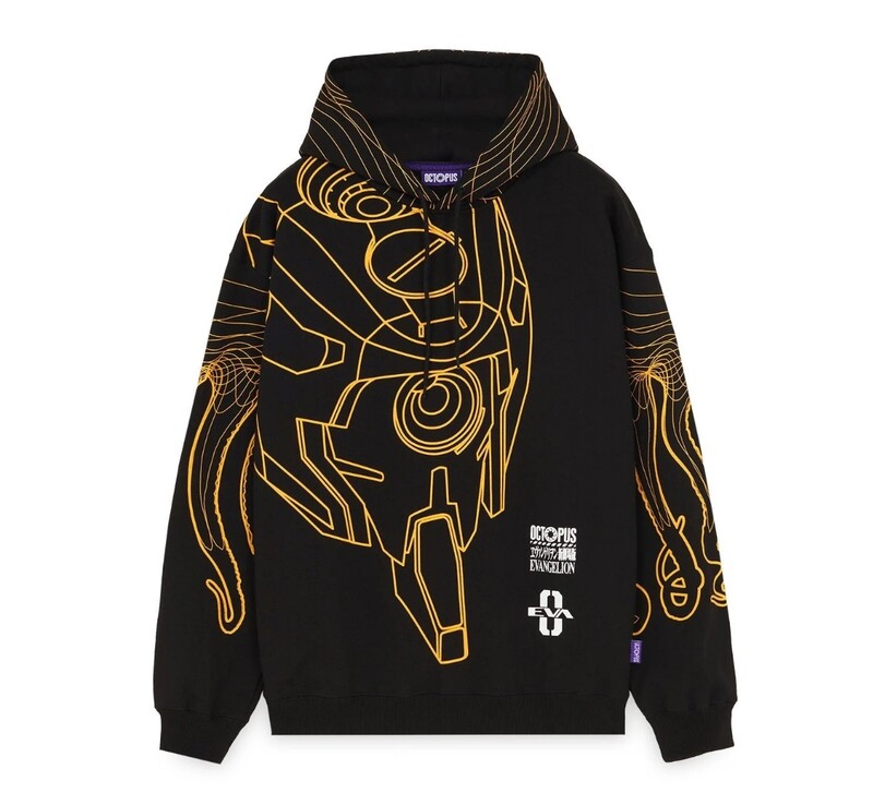 Evangelion EVA 00 Flowing Octopus Hoodie