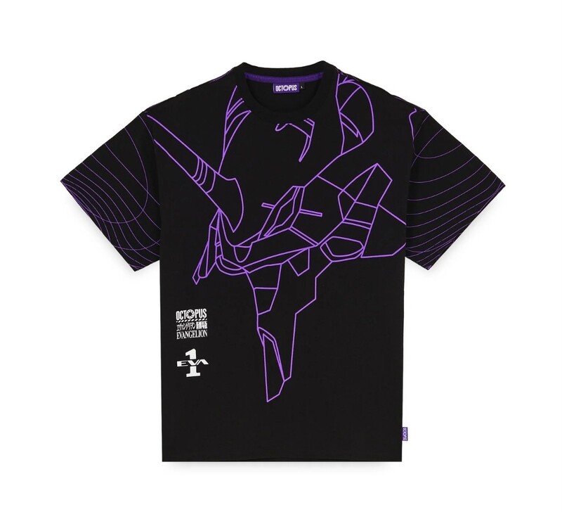 Evangelion EVA 01 Flowing Octopus tee