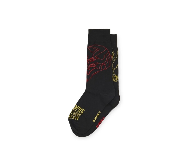 Evangelion eva 00 outline octopus socks