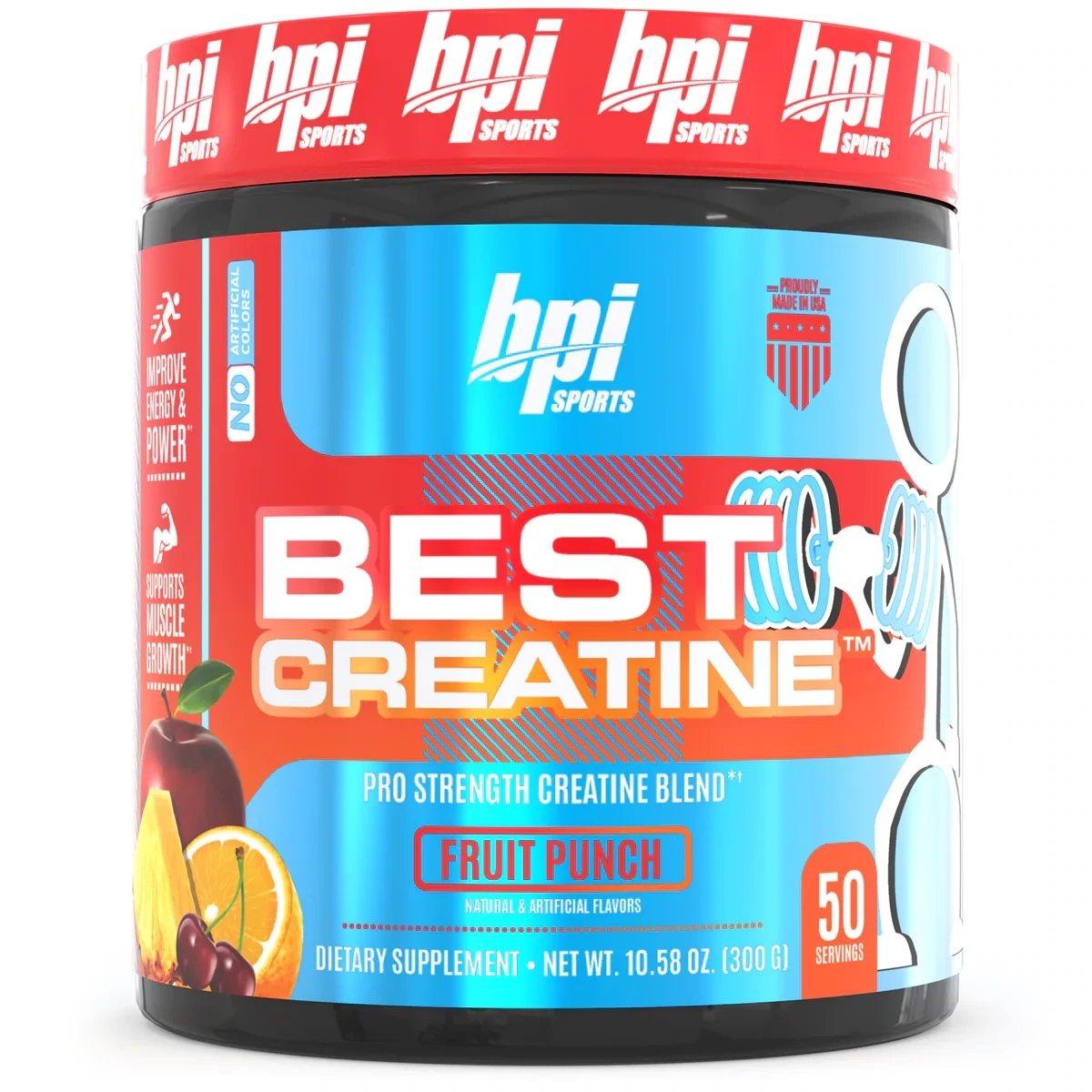 Bpi Sports Best Creatine, Flavor: Fruit Punch