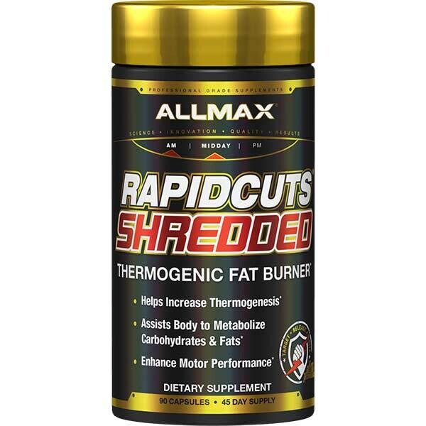 ALLMAX RAPIDCUTS SHREDDED THERMOGENIC FAT BURNER