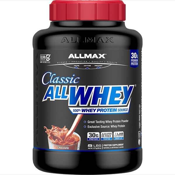 ALLMAX CLASSIC ALLWHEY: 100% WHEY PROTEIN POWDER
