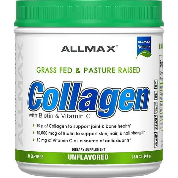 ALLMAX COLLAGEN PEPTIDES POWDER + VITAMINS