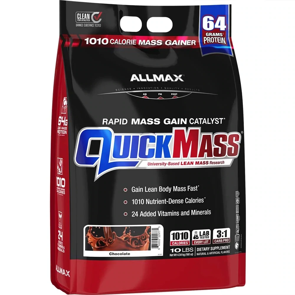 Allmax QUICKMASS: MASS GAINER, Flavor: Chocolate