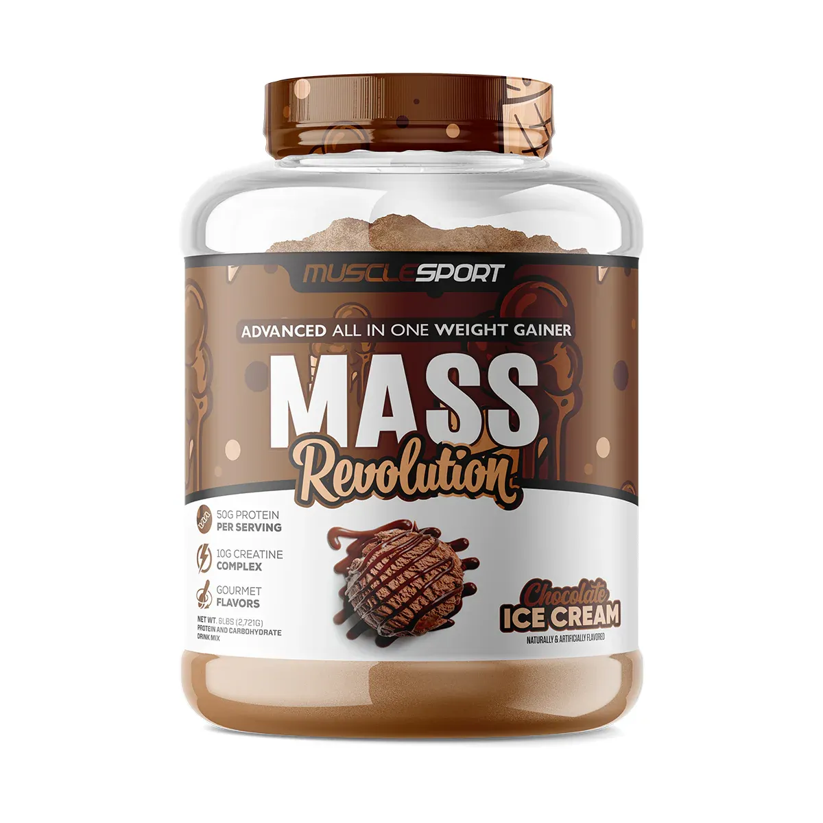 Musclesport MASS REVOLUTION™ MASS GAINER 6LB