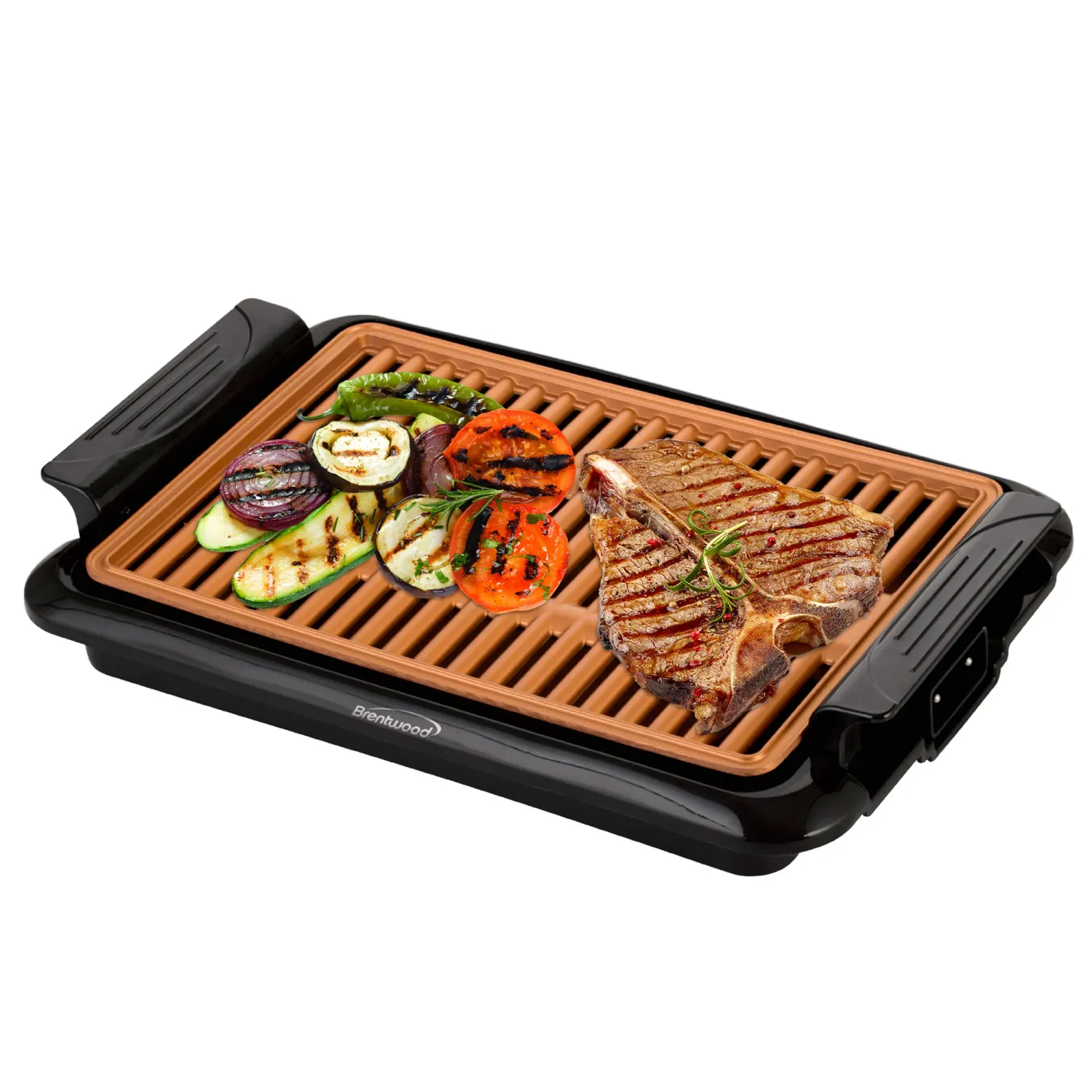 Brentwood smokeless indoor copper grill