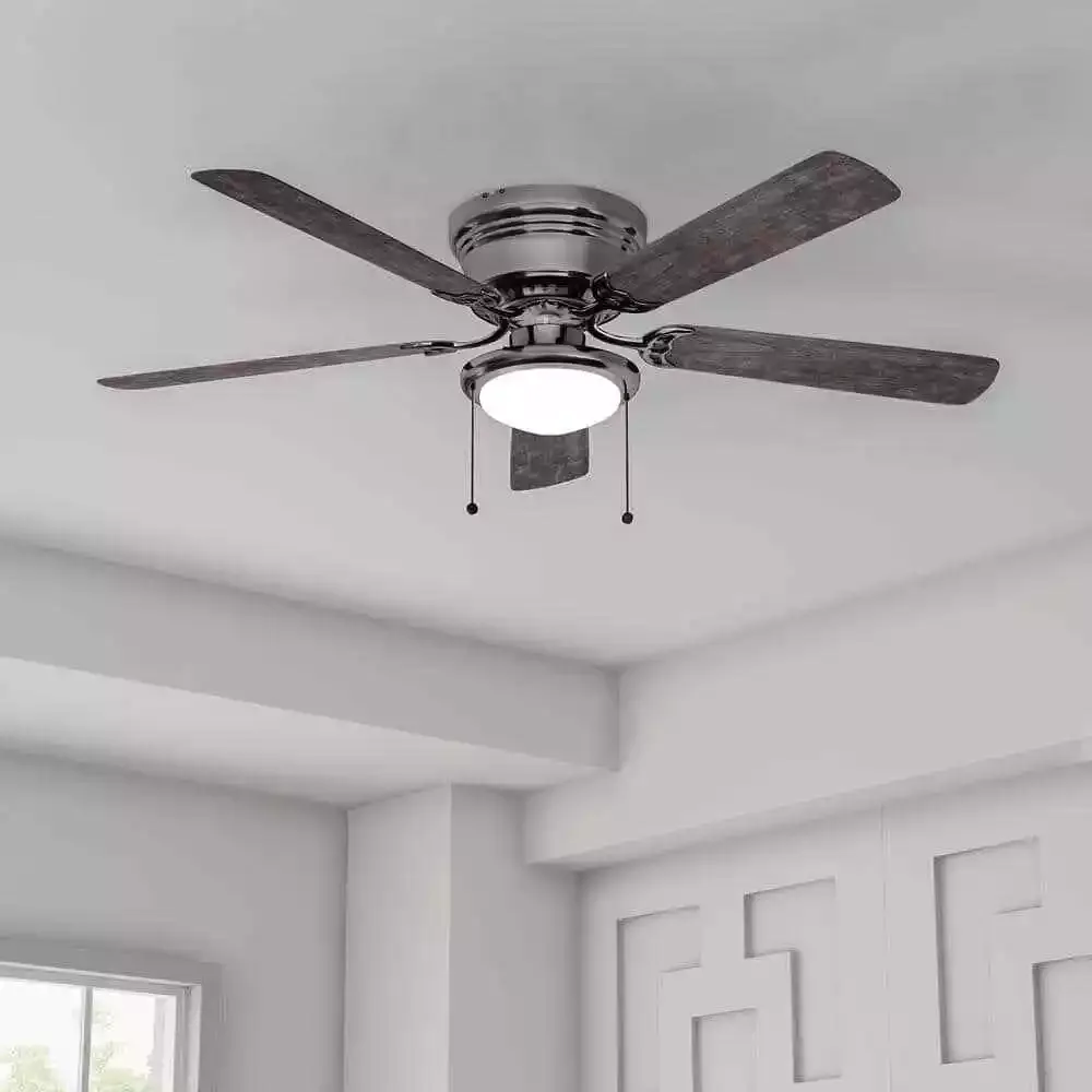 Hugger  52&quot; LED Gunmetal Ceiling Fan