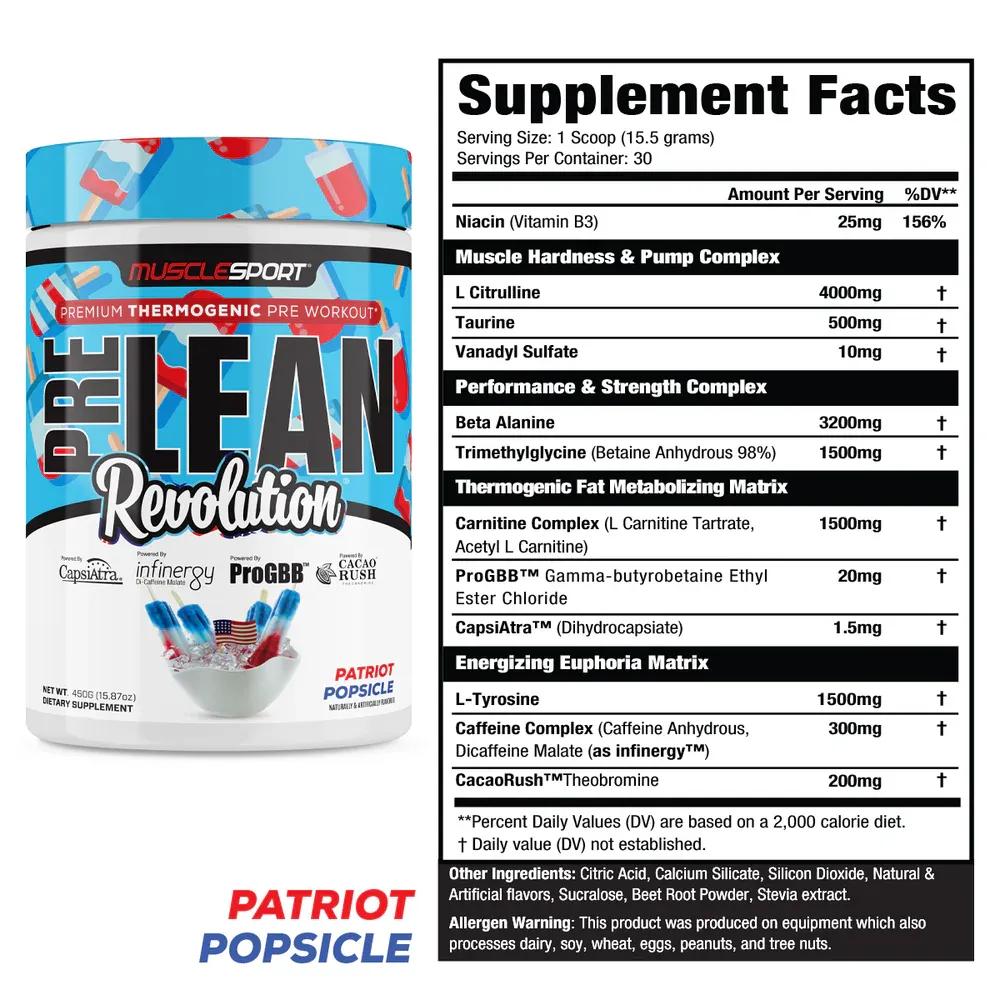 Musclesport PRElean