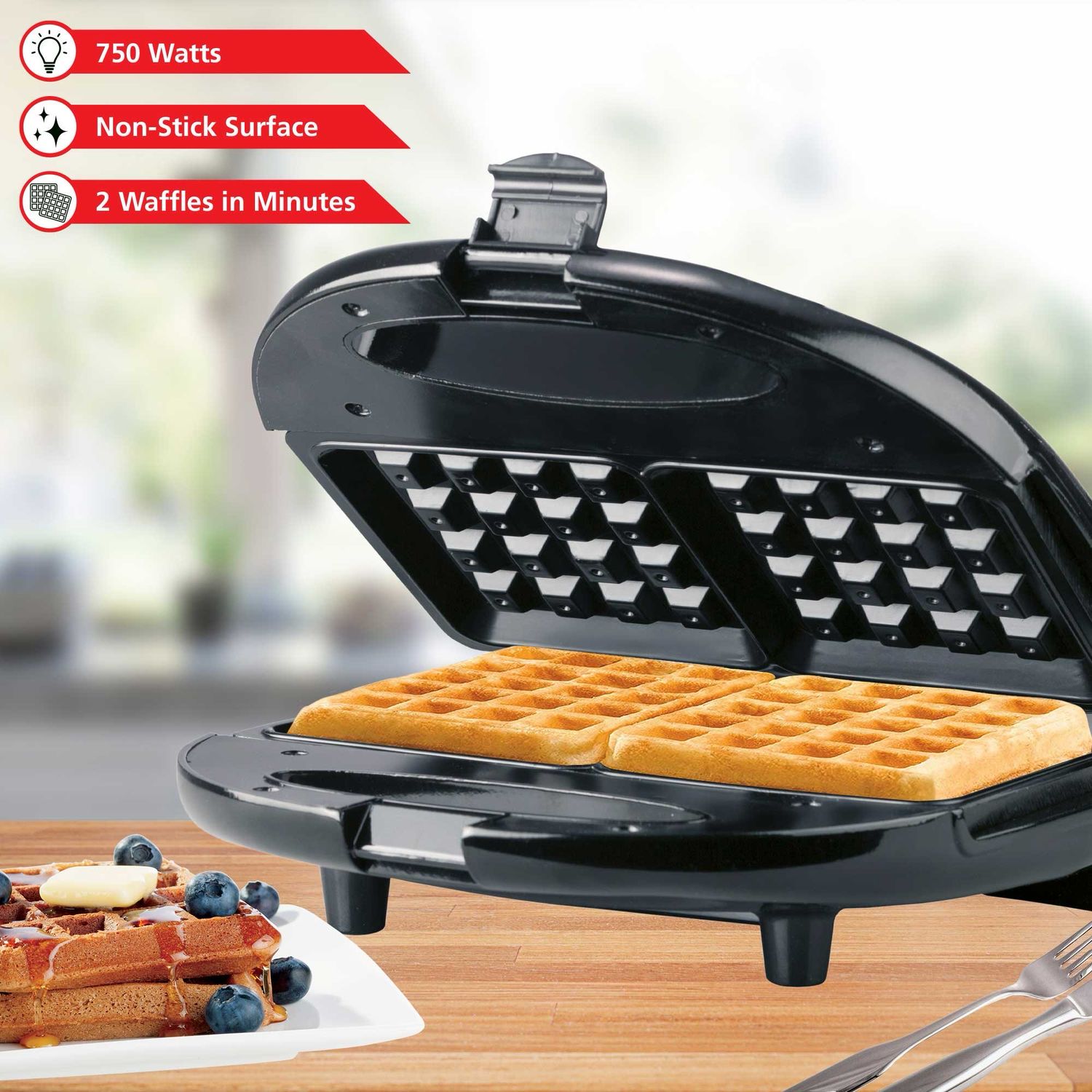 Brentwood Dual Waffle Maker