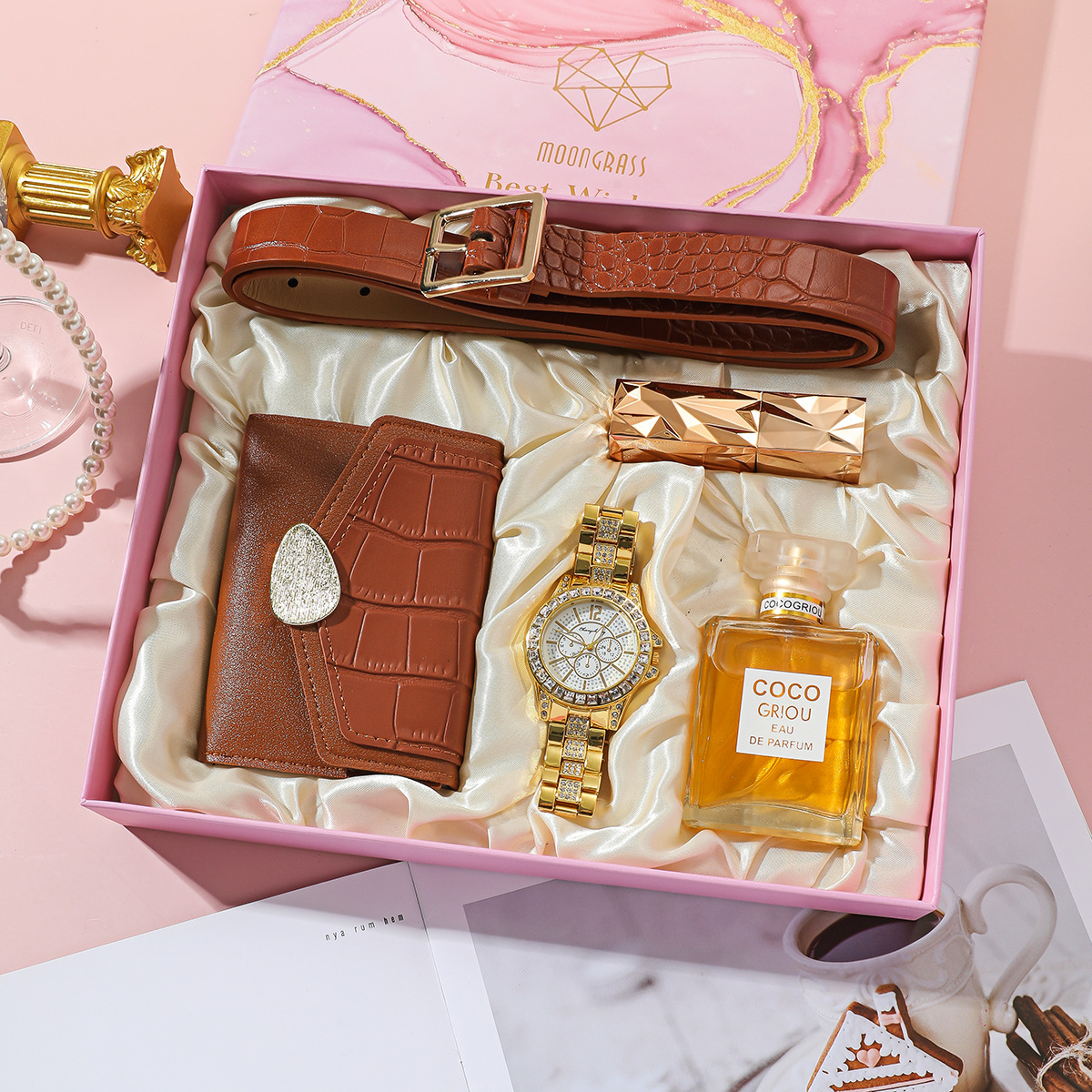 Legacy Ladies Watch and Bag Gift Set