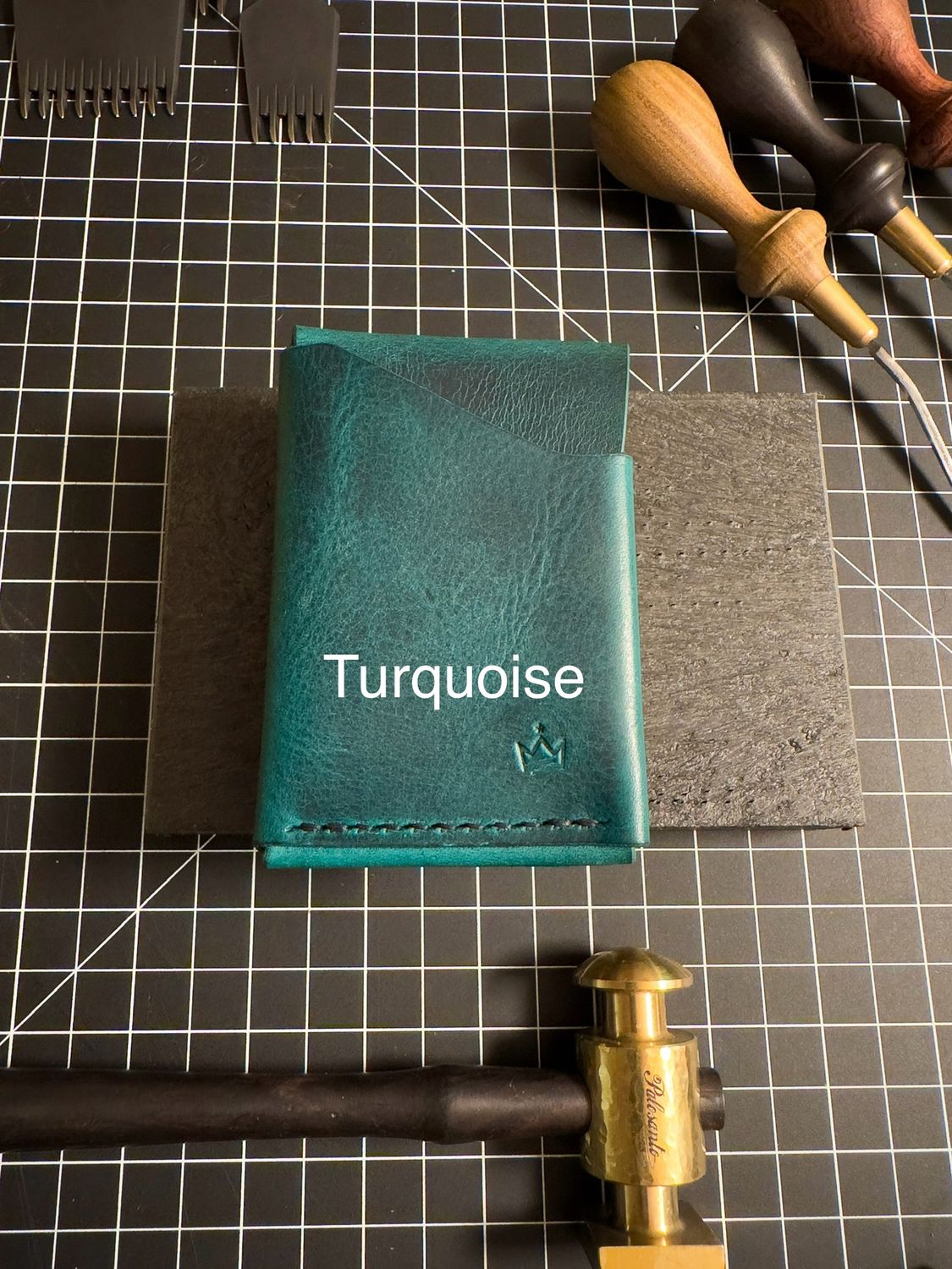 CUSTOMIZE - The Silver Coin Wallet - Regular Size And Mini Size