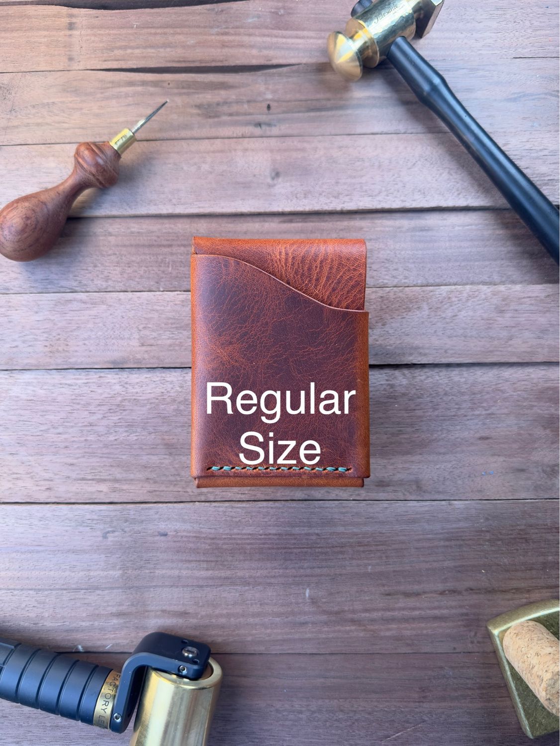 CUSTOMIZE - The Silver Coin Wallet - Regular Size And Mini Size