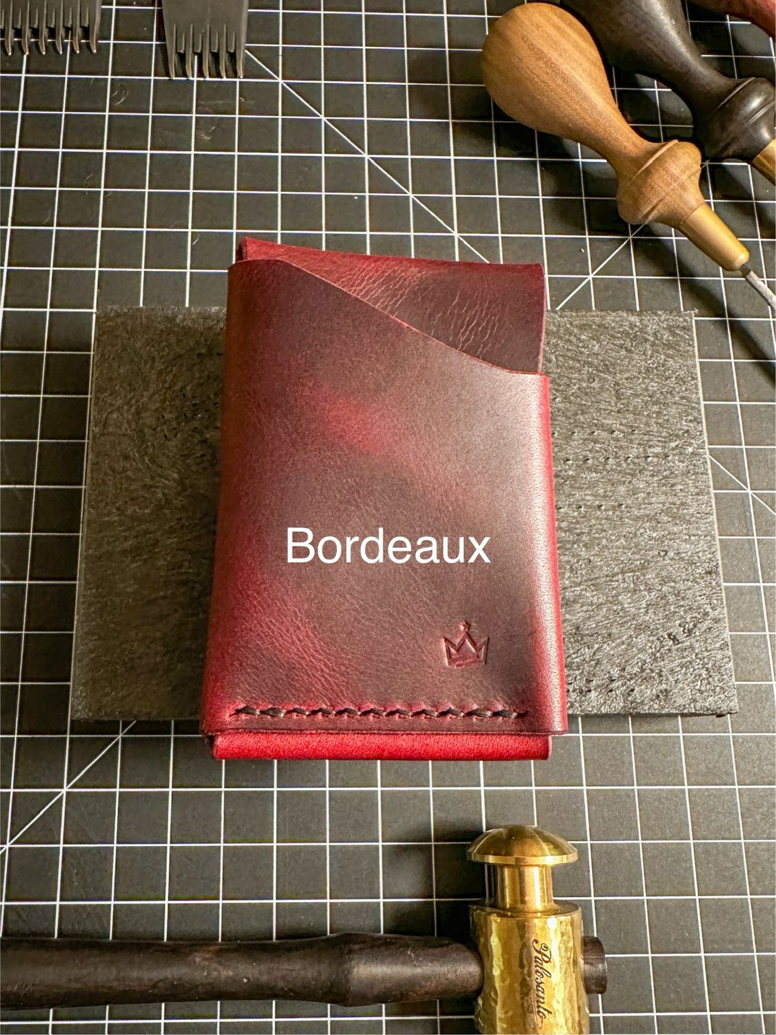 CUSTOMIZE - The Silver Coin Wallet - Regular Size And Mini Size