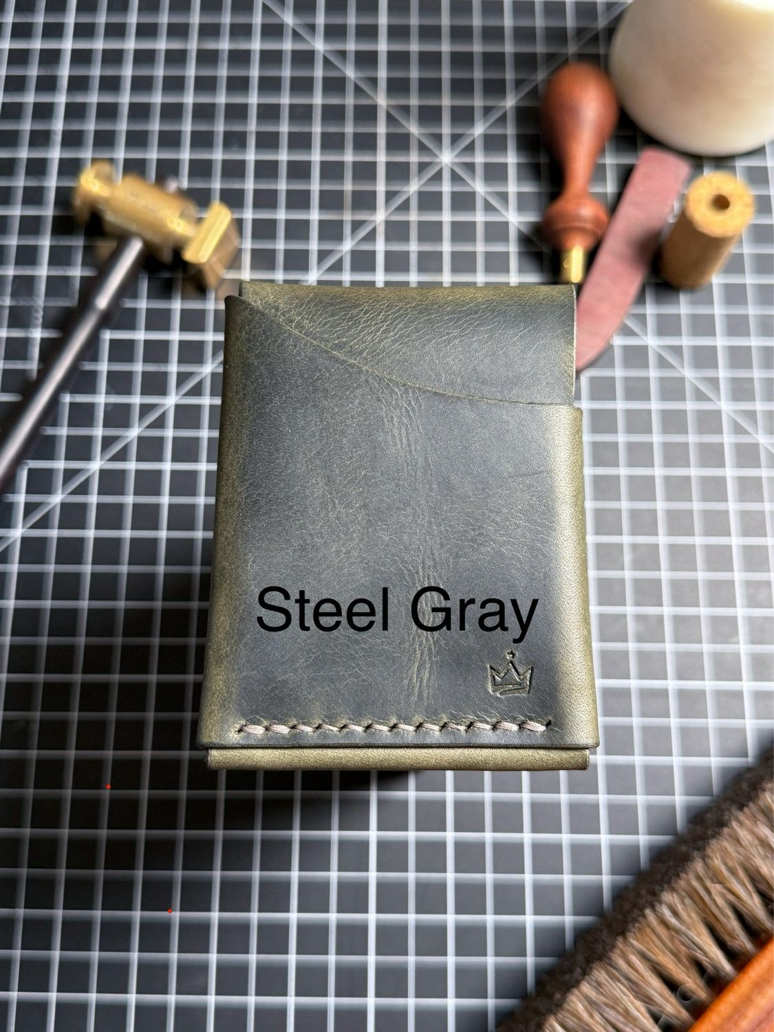 CUSTOMIZE - The Silver Coin Wallet - Regular Size And Mini Size