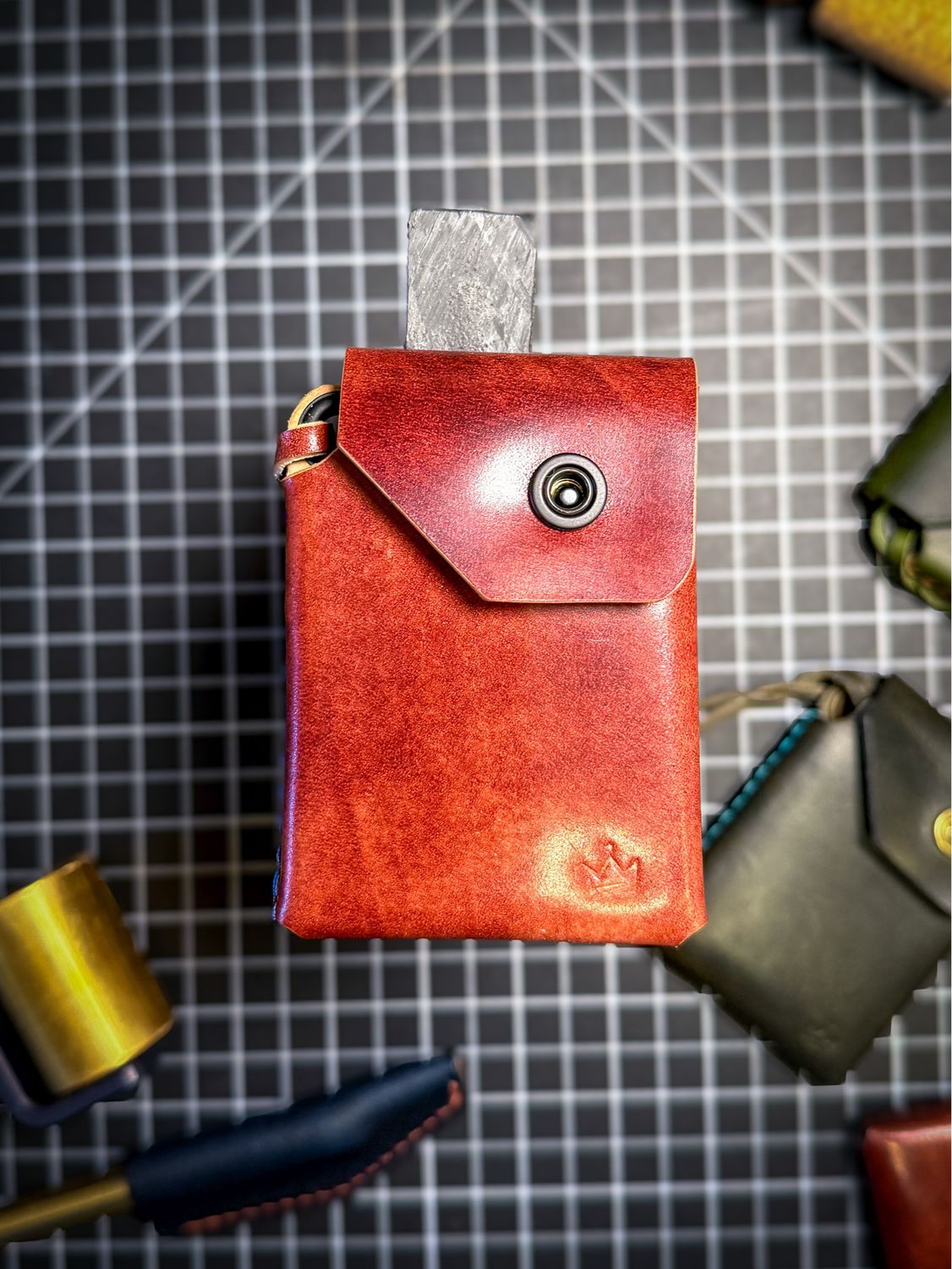 The Hidden Treasure Wallet - Rocado Shell Cordovan