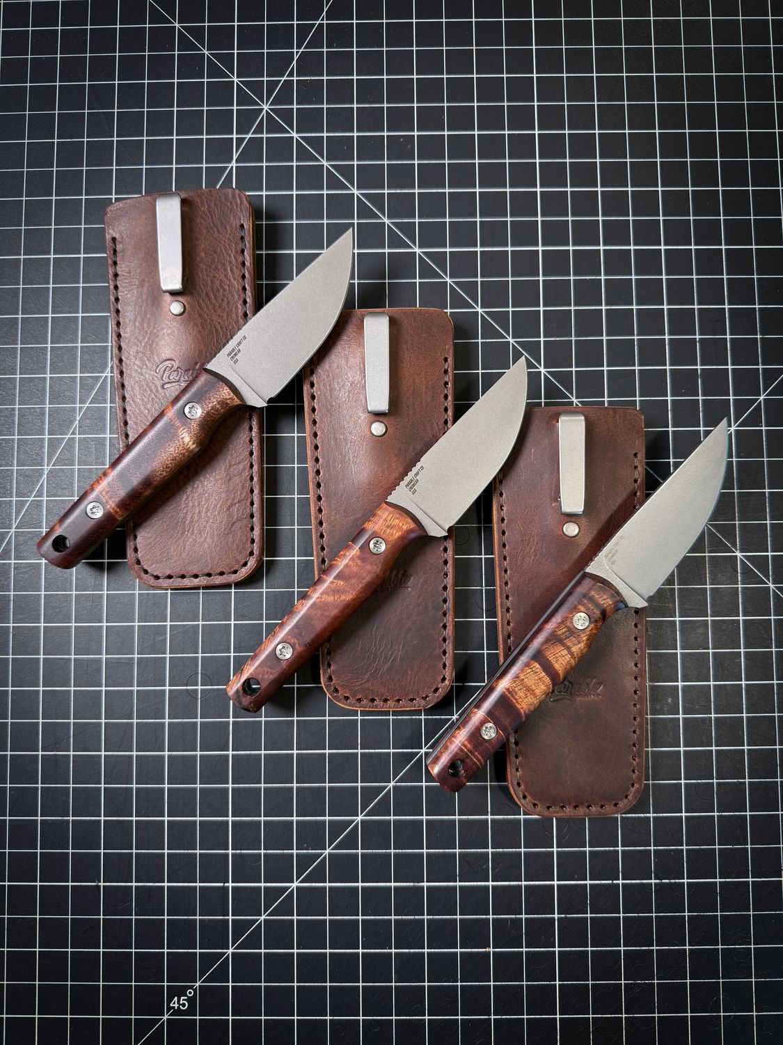 Hidden Treasure - Koa Handles / CPM CruWear Steel