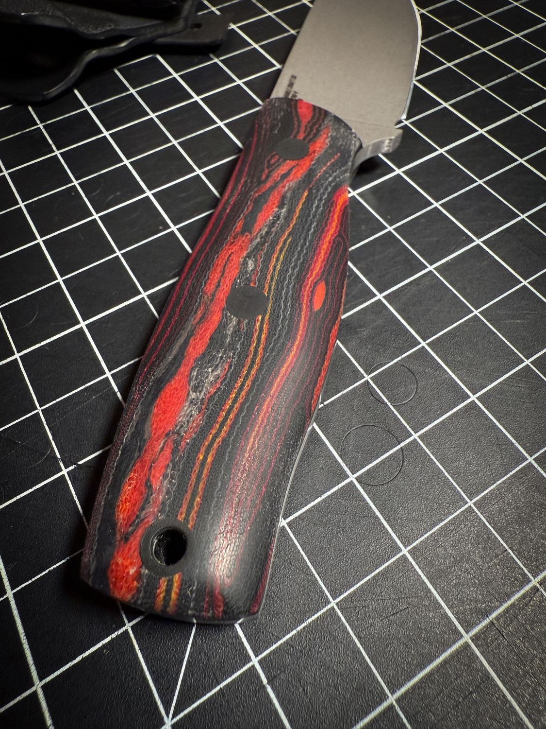 Prodigal Son - Nitro V / Stonewashed / &quot;Lava Flow&quot; G-carta handles