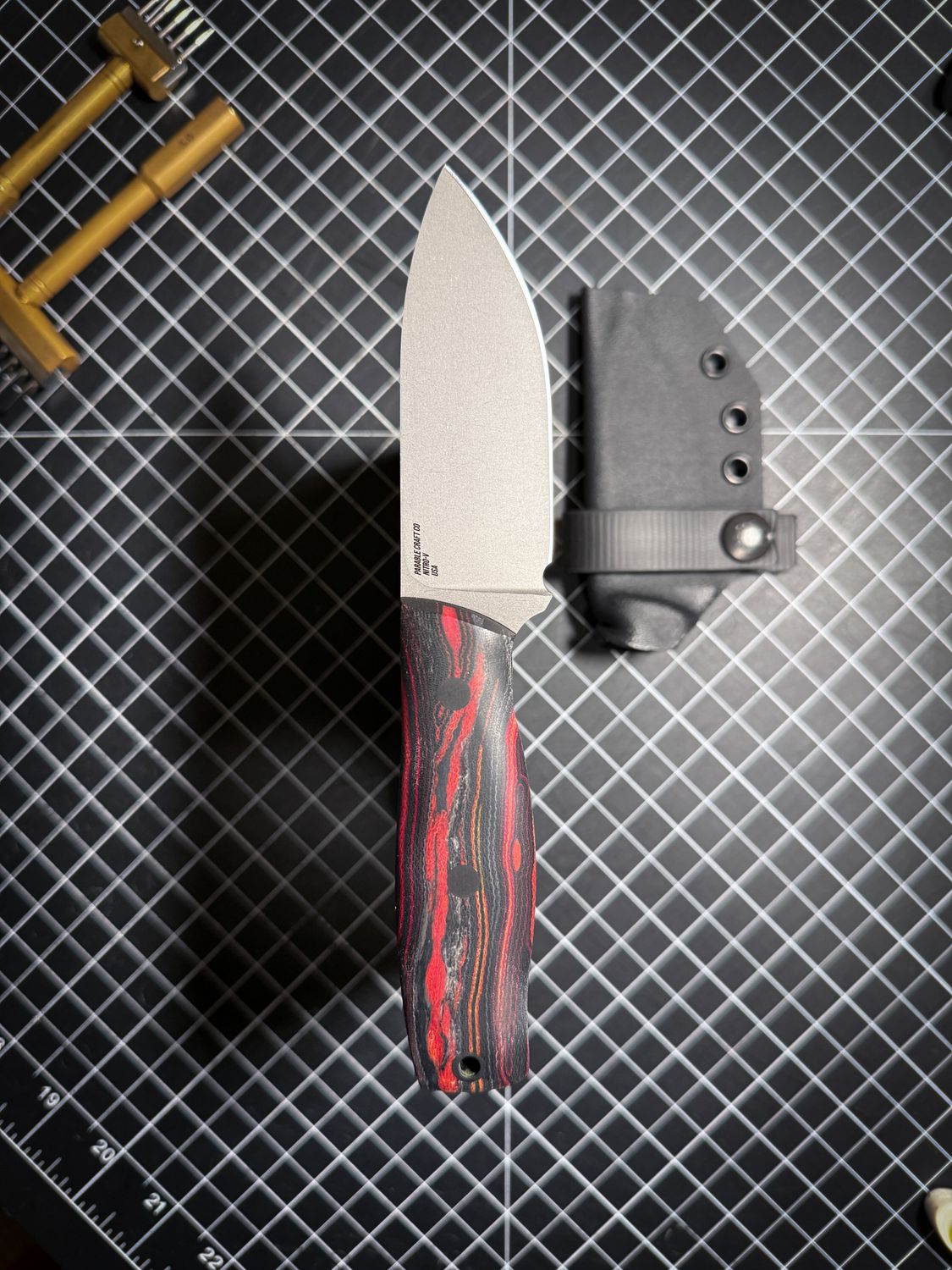 Prodigal Son - Nitro V / Stonewashed / &quot;Lava Flow&quot; G-carta handles