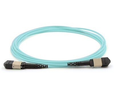 ​5meter (15ft) MPO Female to Female 12 Fibers OM3 50/125 Multimode