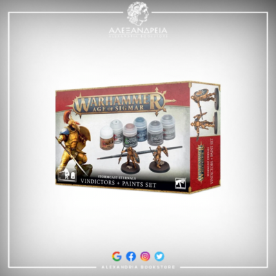 Stormcast Eternals Vindictors + Paints Set