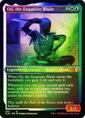 Oji, the Exquisite Blade