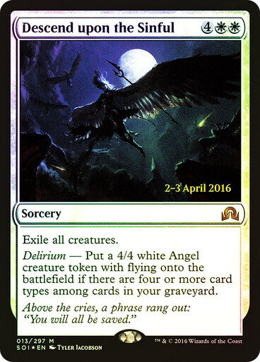 Descend upon the Sinful