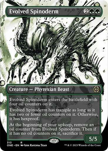 Evolved Spinoderm
